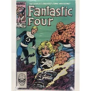FANTASTIC FOUR #260 1983 JOHN BYRNE DR. DOOM SILVER SURFER MARVEL NEWSSTAND BOOK